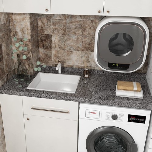 Dark Granite Contact Paper Waterproof Peel and Stick Wallpaper for Countertop - Picture 7 of 7