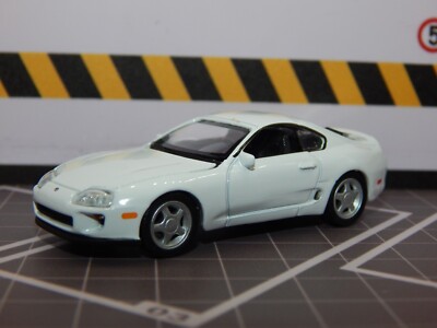 1995 '95 Toyota Supra NO Spoiler Stock OEM White Diorama