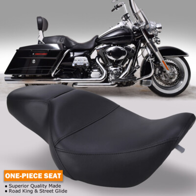 Two-up Rider Rider Passenger Seat For Harley 97-07 Road King &06