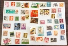 Lot of 50 International Mixed Stamps