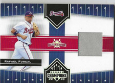 2005 Donruss Champions Baseball - Rafael Furcal - Game Used Jersey #222