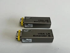 X10:  Lot of 2 Gefen VGA LR Extender S - No Power Supplies included