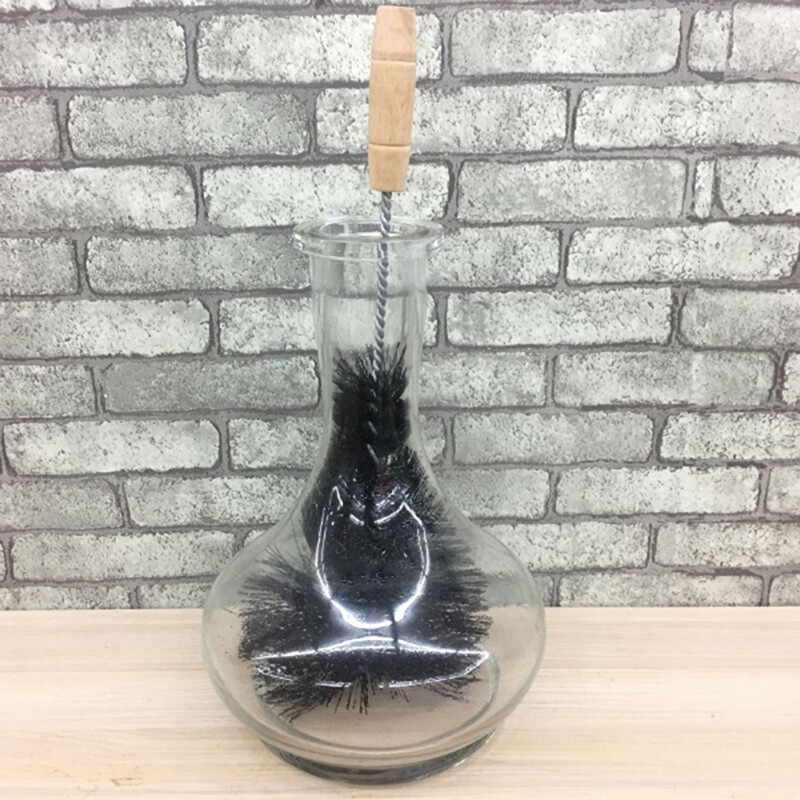 Hookah Glass Bottle Base Cleaning Brush Shisha Smoking Water Pipe
