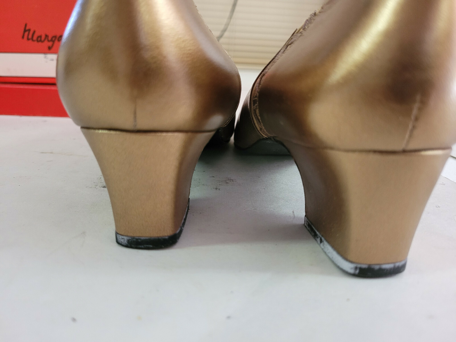 Vintage Womens Size 9.5 Margaret J. Dress Shoes Fancy Classic Retro eBay