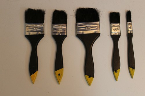 5er Pinselset Mischborsten - Bild 2 von 2