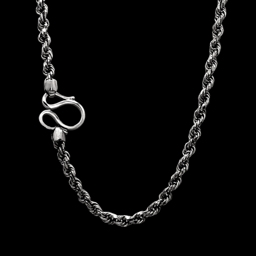 Designer Platinum Link Chain Inches 26 Weight 47 Gram 950 Width 3.75MM - Picture 2 of 5