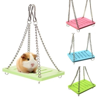 hamster on a swing