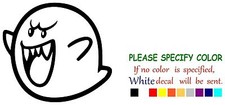 Boo Super Mario Graphic Die Cut decal sticker Car Truck Boat Window Laptop 6"