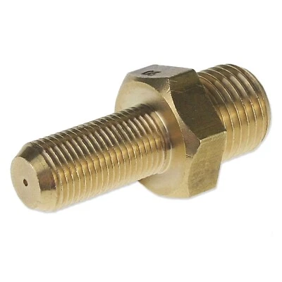 GAS JET 1/8'' & 1/4'' THREAD 0.9mm NAT LPG GAS 37mm FIAMMA GRIDDLE GRILL BI11