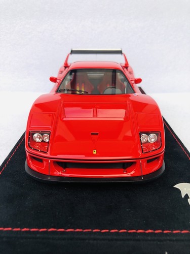 1:18 BBR Ferrari F40 LM Red Press Version 1989 Limited Edition With Display Case - Picture 11 of 19