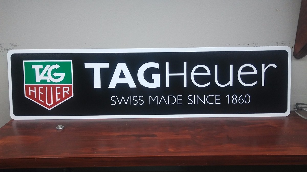 TAG Heuer logo Aluminum Sign 6