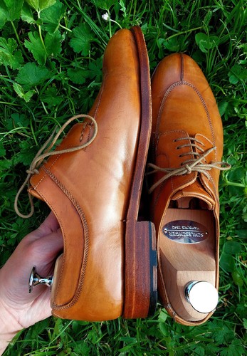 BEAUTIFUL HESCHUNG – Brown Leather Split Toe Derby Shoes (UK 7,5 | US 9 | EU 42) - Bild 3 von 13