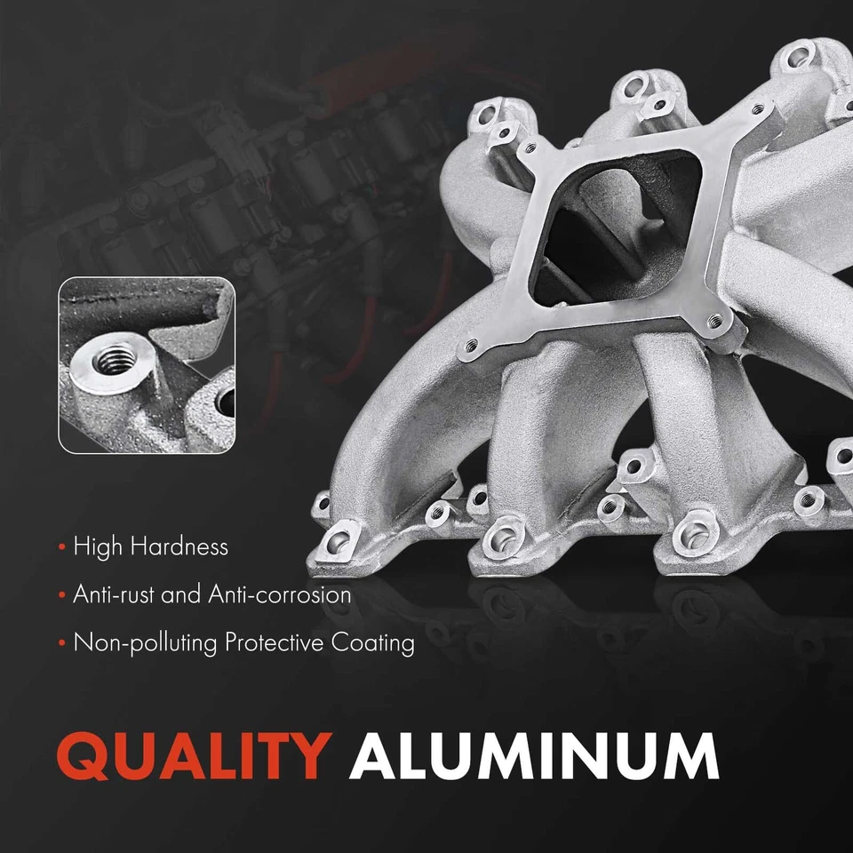 发动机进气歧管适用于雪佛兰科迈罗 1998 - 2002 Corvette 凯迪拉克上部 — 第 2/4 张图片