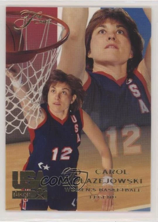 Carol Blazejowski trading card
