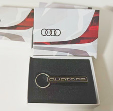Keychain Metal Key Ring Quattro With Giftbox For Audi