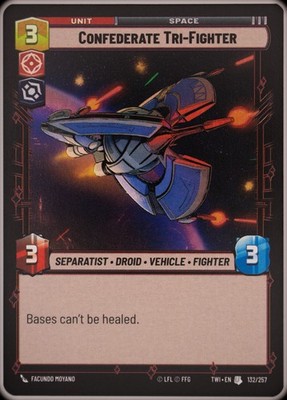 Confederate Tri-Fighter (132) | Twilight of the Republic | Standard | NM