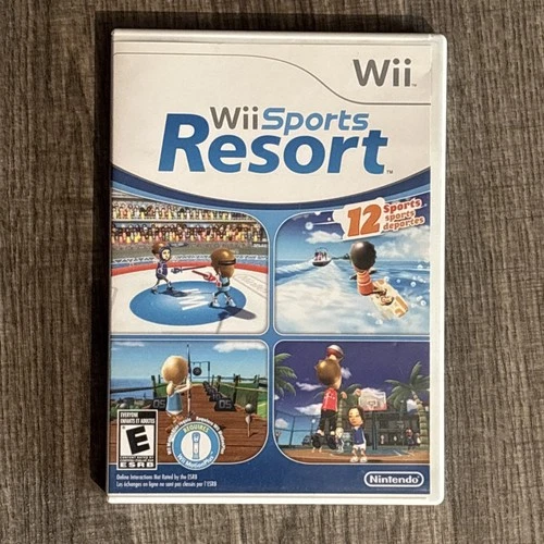 Wii Sports Resort (Nintendo Wii, 2009) CIB Complete with Manual, Insert Tested