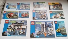 Lego Instruction Manuals Lot 1 Batman Agents Monster World City more