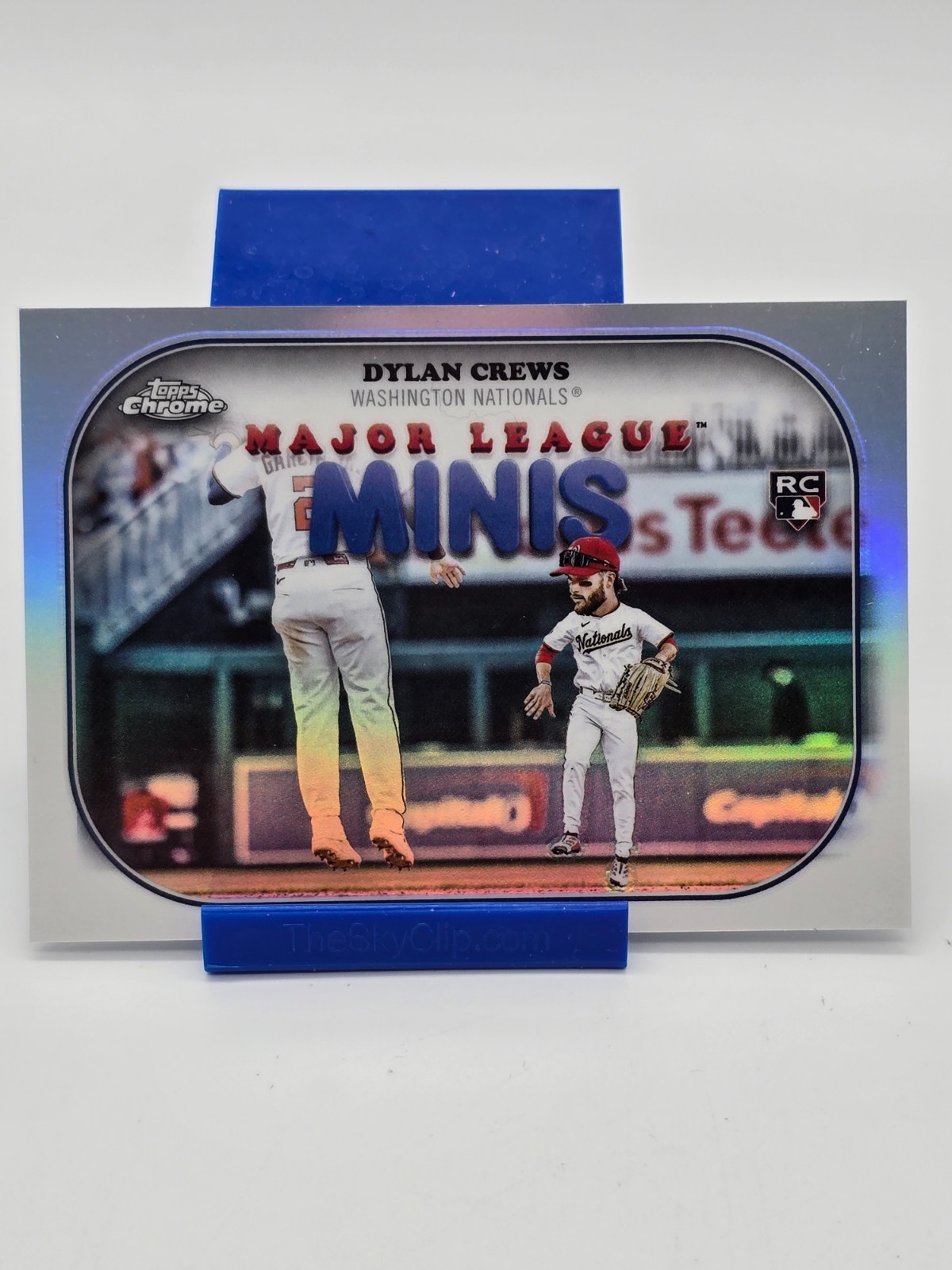 Dylan Crews Major League Minis MM-8 SSP (RC) 2025 Topps Chrome Update Nationals