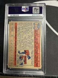 1957 Topps ROCCO COLAVITO #212 PSA 2 Rookie RC - Imagem 2 de 3