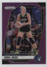 2024 Panini Prizm WNBA Purple Prizm 40/149 Dorka Juhasz #123 0us8