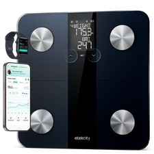 Waga do tkanki tłuszczowej Etekcity Bluetooth 180 kg 0,05 kg wyświetlacz XL