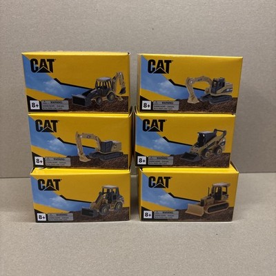 Diecast Masters 85980CB Set Caterpillar 6 Piece Micro Constructor Series