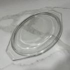 VTG PYREX LID ONLY #943 C 28 For Oval Casserole Clear Replacement