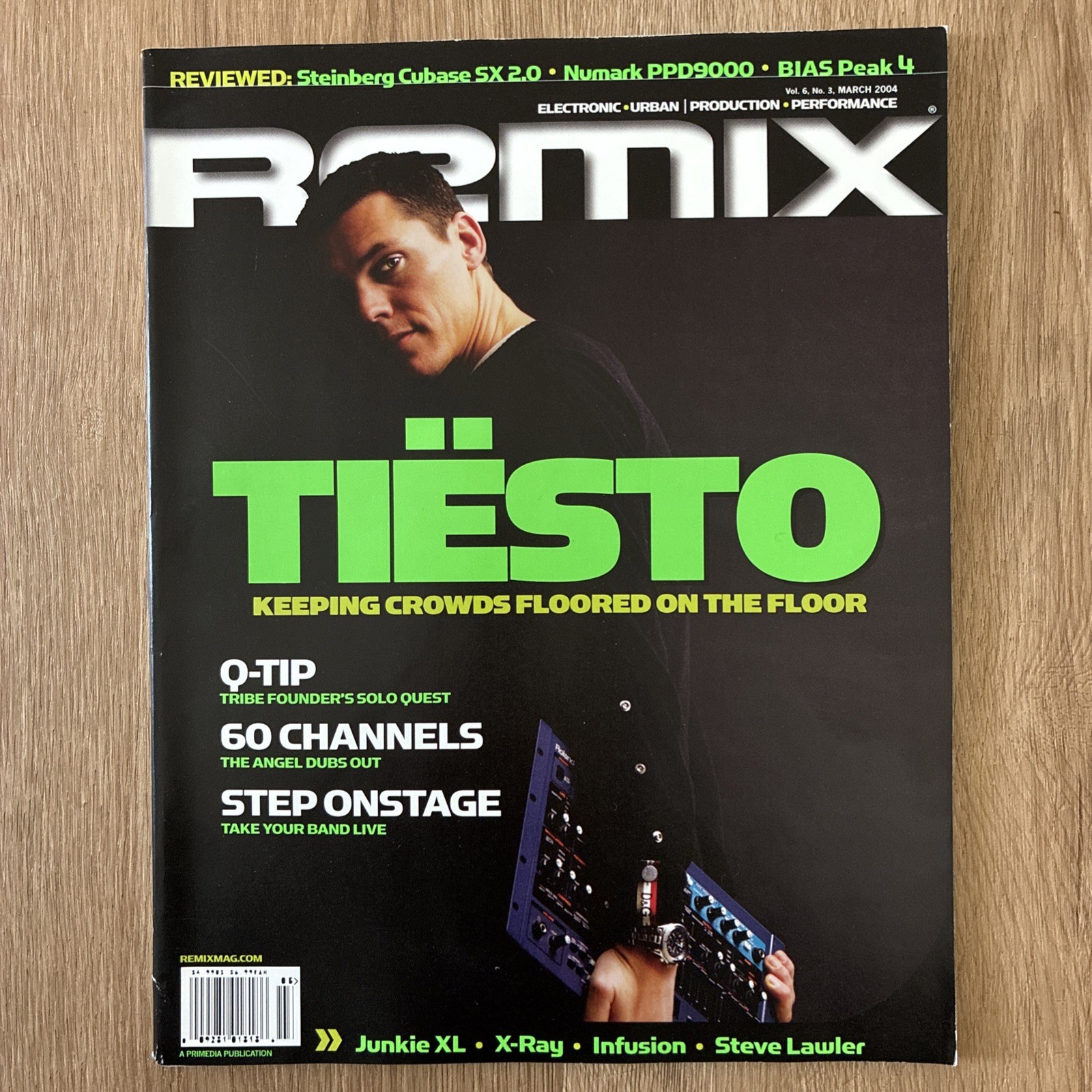 Remix Magazine March 2004 Tiësto Issue