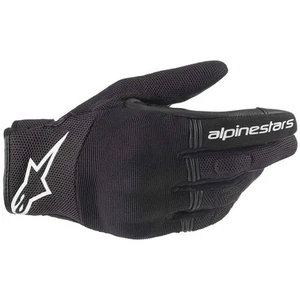Alpinestars Copper Motorcycle Gloves Ce Short Cuff Black White