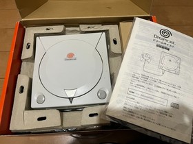 SEGA DreamCast Console (HKT-3000) & Controller with 2 game and BOX,Manual 0510