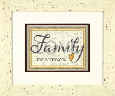 Dimensions Counted Cross Stitch Kit Family