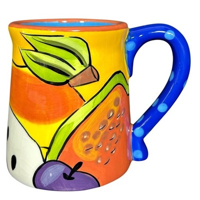 Starbucks 2006 PEFI Costa Rica 60 oz. Coffee Mug Beautiful Bright Colors