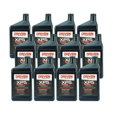 DRIVEN Joe Gibbs 00906 XP5 20W-50 Semi-Synthetic Racing Motor Oil 1 QT Case (12)