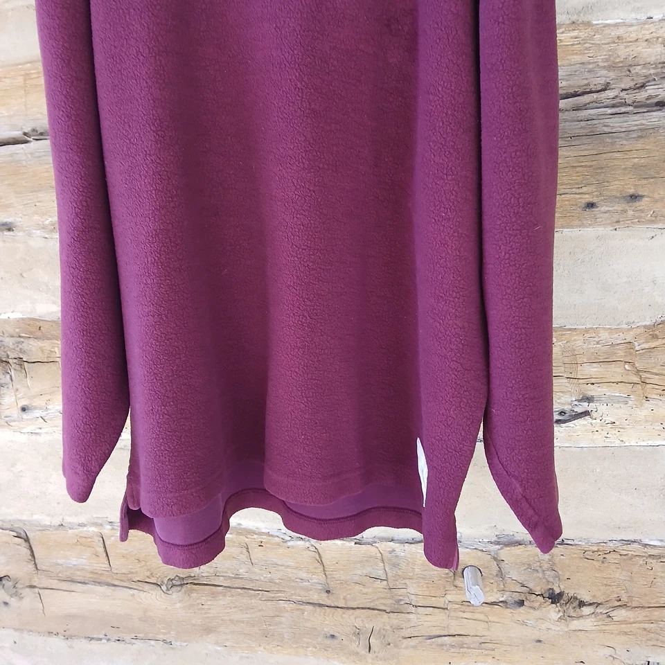 Abercrombie & Fitch Men's Vintage The Big Shirt Henley Cotton Blend Fleece XL - Image 3 of 4