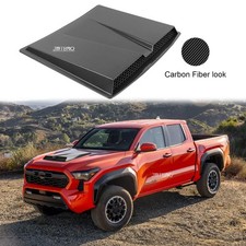 Car Hood Vent Scoop Hood Air Flow Intake Trim Cover Carbon For Toyota Tacoma Sr5