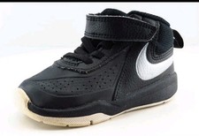 Nike Team Hustle 07 Toddler Sz 6 Medium Black Athletic Synthetic Unisex