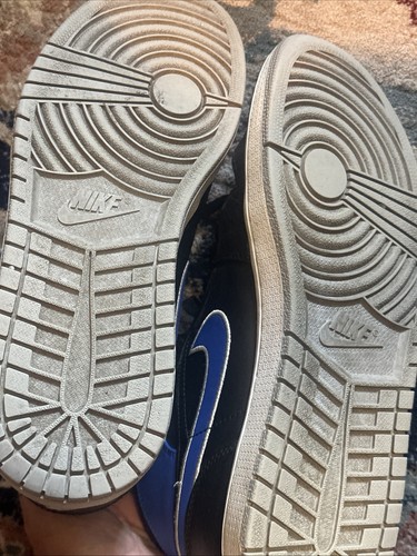 Nike Air Jordan Herren Größe 12 blau und schwarz Turnschuhe - Bild 10 von 10