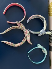 M&auml;dchen Kinder Stirnband dick d&uuml;nn rosa Glitzer Schleife Paket Haar Stirnband Accessoire