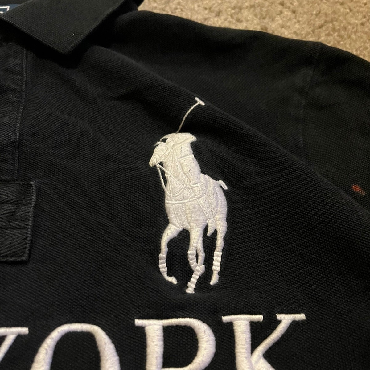 Authentic Polo Ralph Lauren New York Chief Keef Polo Black