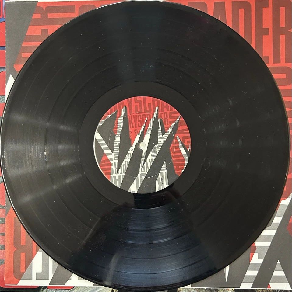 David Lee Roth Skyscraper 1988 Vinyl LP Record, Very Good Condition. Foto 4 de 4