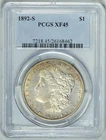 1892-S  PCGS  XF45 Morgan Dollar   *  TOUGH DATE  *  #26168462