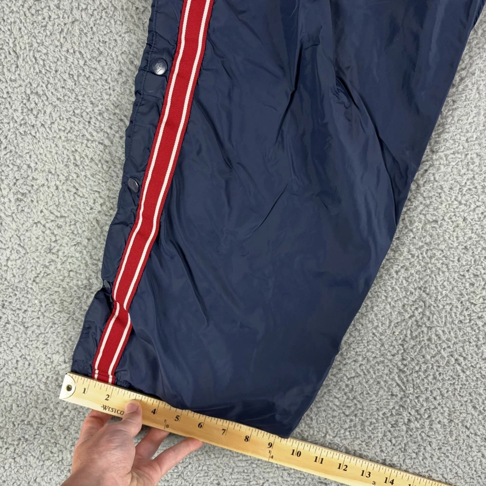 Pantalones DE COLECCIÓN American Eagle Para Hombres L Azul Marino Breakaway Pista Sueltos Forrados Térmicos Y2K Foto 3 de 4