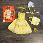 Vintage Francie 1254 Fresh As A Daisy - COMPLETE 1966 Mattel Outfit - MINTY
