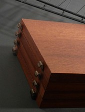 aa8/9  vintage String Regal  mit 4 Teakböden  