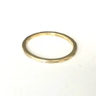 Vintage Ring MARKED 925 STERLING SILVER Size 5.5 Gold Wash Band Jewelry lot y