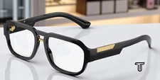 DOLCE & GABBANA DG3389 501 Black Demo Lens 55 mm Men's Eyeglasses