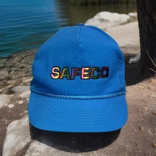 Liberty Mutual Safeco Auto Motorcycle Home Insurance Blue Baseball Cap