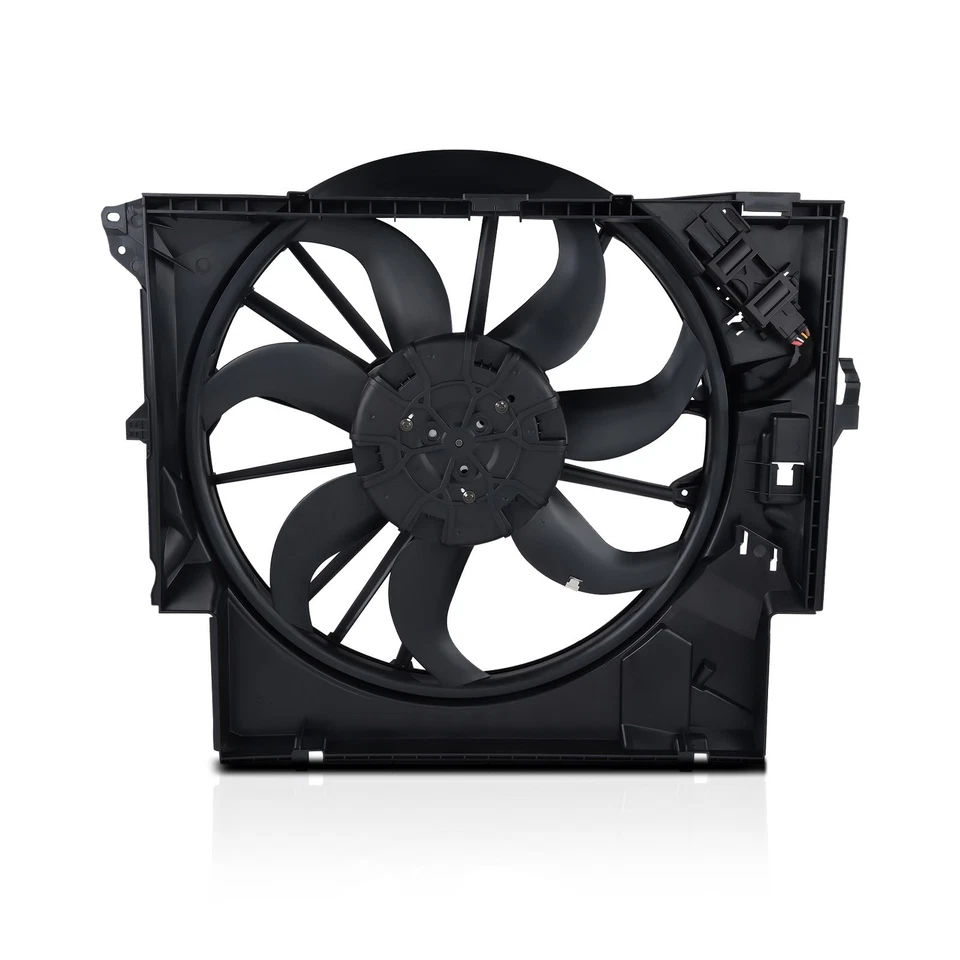 Radiator Cooling Fan Assembly 4 Pin for BMW 335xi 135i X1 Z4 2007-2016 620981 - Image 2 of 4
