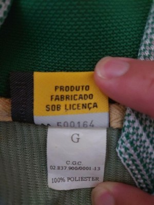 パルメイラス Copa Libertadores 99 サイン入りシャツ Palmeiras Copa Libertadores 99 Signed Shirt XL Collared Men's